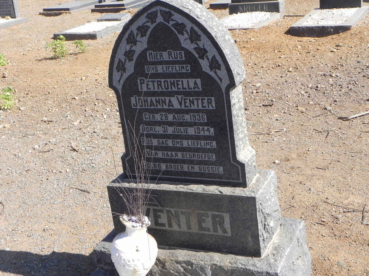 VENTER Petronella Johanna 1936-1944