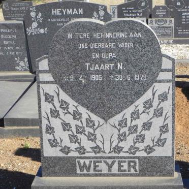 WEYER Tjaart N. 1905-1979