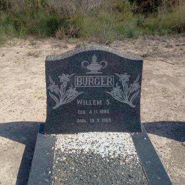 BURGER Willem S. 1885-1969