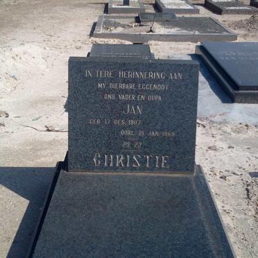 CHRISTIE Jan 1907-1969