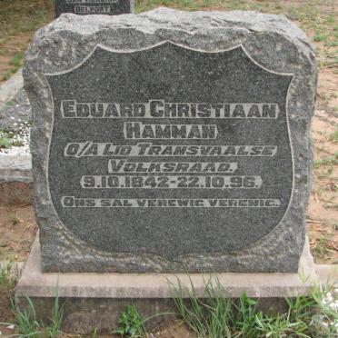 HAMMAN Eduard Christiaan 1842-1896