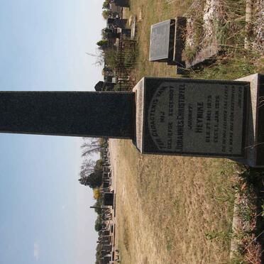 HEYNIKE Johannes Christoffel 1875-1926