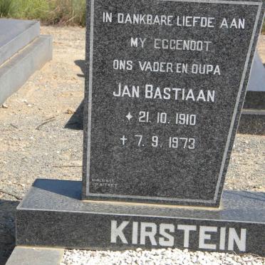 KIRSTEIN Jan Bastiaan 1910-1973