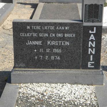 KIRSTEIN Jannie 1955-1974