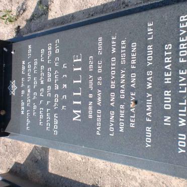 KLETZ Millie 1923-2008
