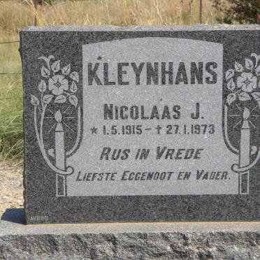 KLEYNHANS Nicolaas J. 1915-1973