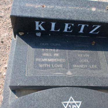 KLETZ Issie 1922-1990