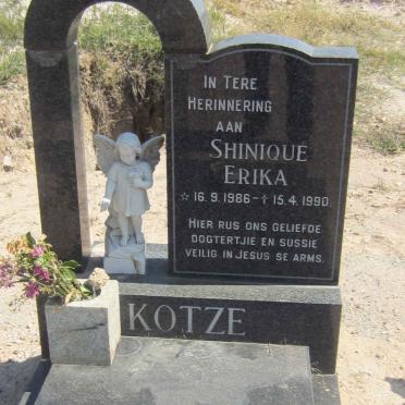 KOTZE Shinique Erika 1986-1990