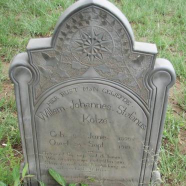 KOTZE Willem Johannes Stefanus 1896-1919