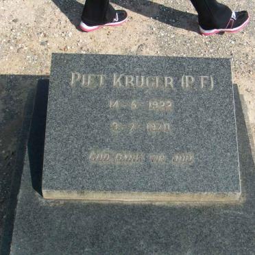 KRUGER P.F. 1922-1970