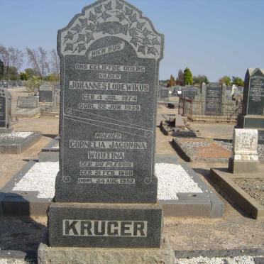 KRUGER Johannes Lodewikus 1874-1939 &amp; Cornelia Jacomina Woutina DU PLESSIS 1880-1952