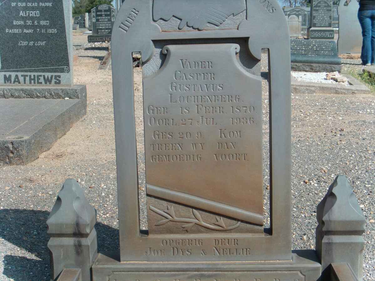 LOCHENBERG Casper Gustavus 1870-1936