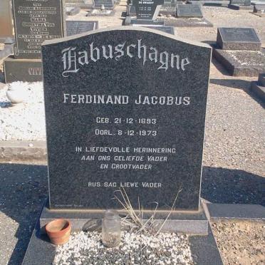 LABUSCHAGNE Ferdinand Jacobus 1893-1973