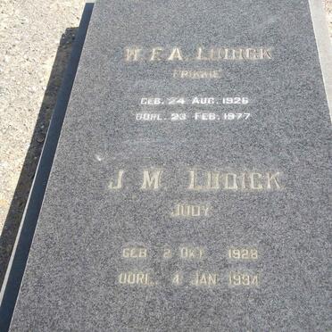 LUDICK W.F.A. 1926-1977