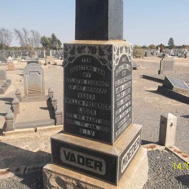 LUDICK Willem Frederick 1858-1933 &amp; Anna Jacoba Maria VAN NIEKERK 1870-1945