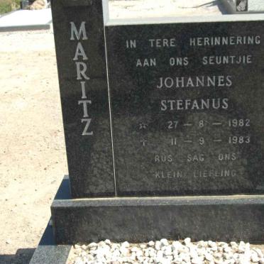 MARITZ Johannes Stefanus 1982-1983