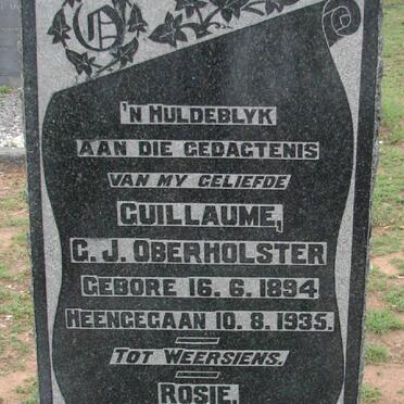 OBERHOLSTER Guillaume G.J. 1894-1935