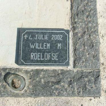 ROELOFSE Willem M. -2002