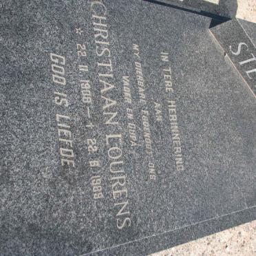 STEYN Christiaan Lourens 1908-1989