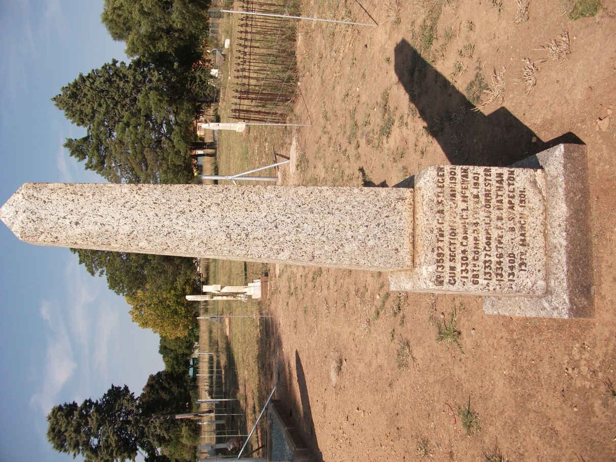 ST. LEGER C.A. -1901:: McEWAN G.L. -1901:: FORRESTER ? ::-1901 NATHAN F.B. -1901 :: STAPLETON B. -1901