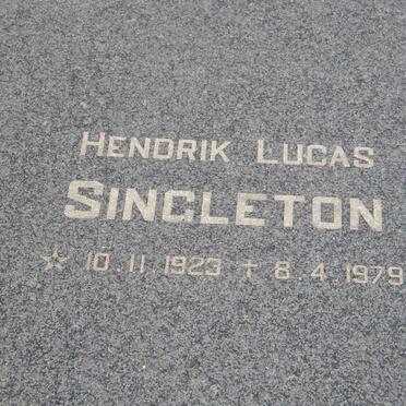 SINGLETON Hendrik Lucas 1923-1979