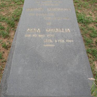 VUUREN Hendrik Gerhardus, Janse van 1867-1928 &amp; Anna Cornelia 187?-1968