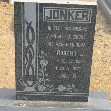 JONKER Robert J. 1920-1973