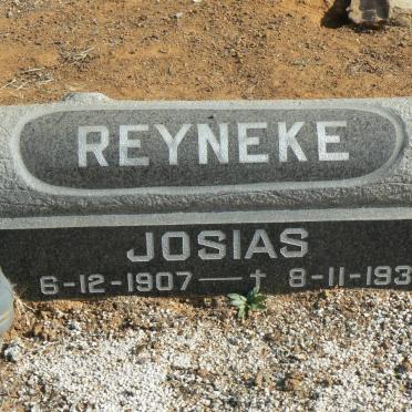 REYNEKE Josias 1907-1934