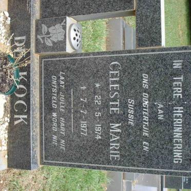 KOCK Celeste Marie, de 1974-1977