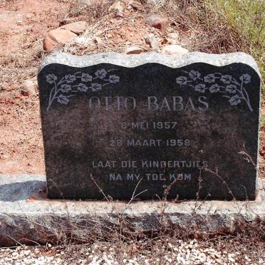 OTTO babas 1957-1958