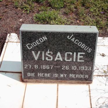 VISAGIE Gideon Jacobus 1867-1933