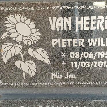 HEERDEN Pieter Willem, van 1955-2018