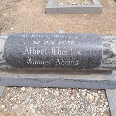 ADAMS Albert Charles James