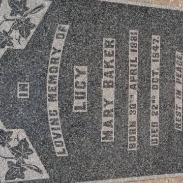 BAKER Mary 1881-1947