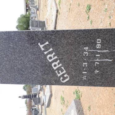 BRINK Gerrit, van den 1934-1990
