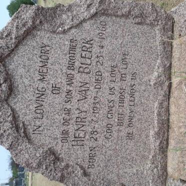 BLERK Henry, van 1939-1960