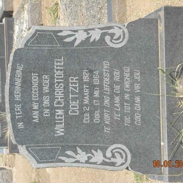 COETZER Willem Christoffel 1921-1964