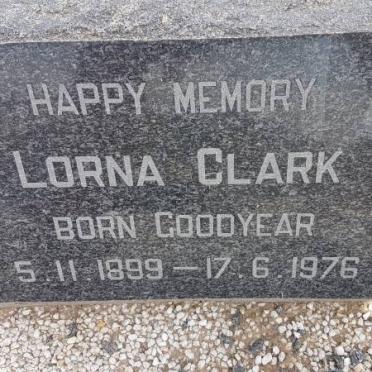 CLARK Lorna nee GOODYEAR 1899-1976