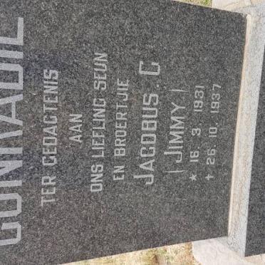 CONRADIE Jacobus G. 1931-1937