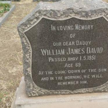 DAVID William James -1951