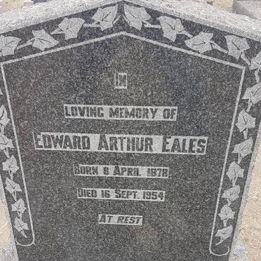 EALES Edward Arthur 1878-1954
