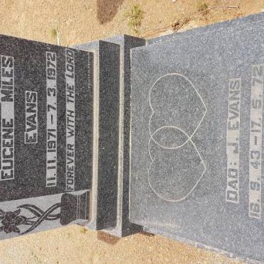 EVANS J. 1943-1972 &amp; D. 1946- :: EVANS Eugene Miles 1971-1972