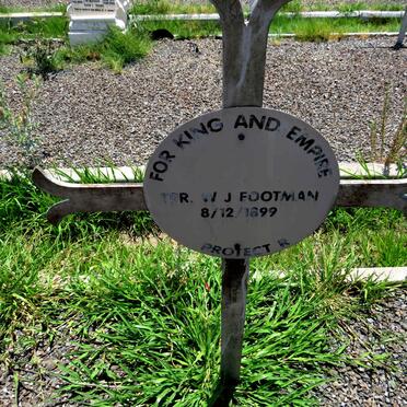 FOOTMAN W.J. -1899