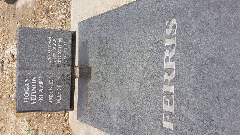FERRIS Hogan Vernon 1989-2007