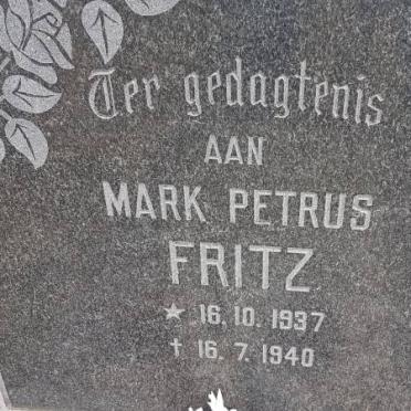 FRITZ Mark Petrus 1937-1940