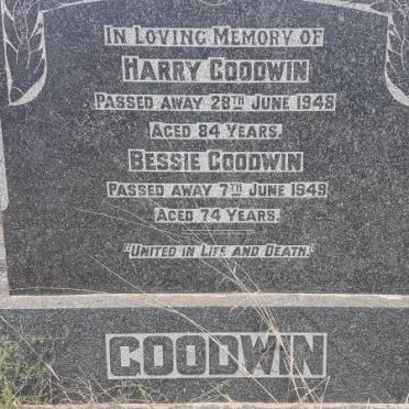 GOODWIN Harry -1948 &amp; Bessie -1949