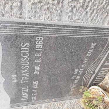 GROBLER Daniel Fransuscus 1935-1969