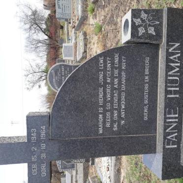 HUMAN Fanie 1943-1964