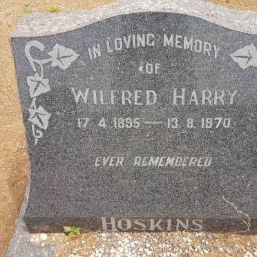 HOSKINS Wilfred Harry 1895-1970