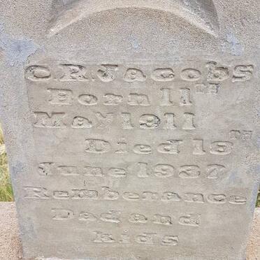 JACOBS C.R. 1911-1937